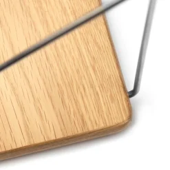 Hylder-Ejvind A. Johansson B145 - Hylde m/beslag - Eg - Stål - 22 x 90