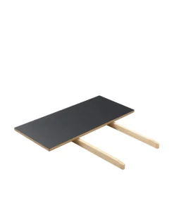 Spiseborde-Poul M. Volther C35 - Lille tillægsplade - Eg - Linoleum - Nero