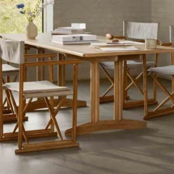 Spiseborde-Børge Mogensen C64 - Shakerbord - Eg massiv - 90 x 180