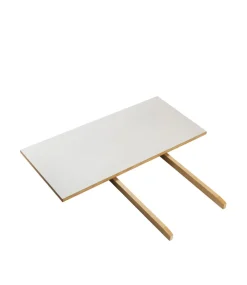 Spiseborde-Poul M. Volther C35 - Stor tillægsplade - Eg - Linoleum - Mushroom