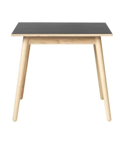 Spiseborde-Poul M. Volther C35A - Spisebord - Eg - Linoleum - Sort