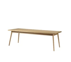 Spiseborde-Poul M. Volther C35CH - Spisebord m/hollandsk udtræk - Eg