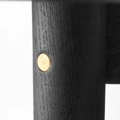 Spiseborde-Unit10 C63E Bjørk - Spisebord m/2 tillægsplader - Sort