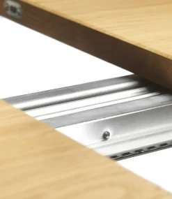 Spiseborde-Unit10 C63E Bjørk - Spisebord m/2 tillægsplader - Eg