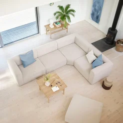 Sofaborde-Jørgen Bækmark D33 - Sofabord - Eg - 80 x 80