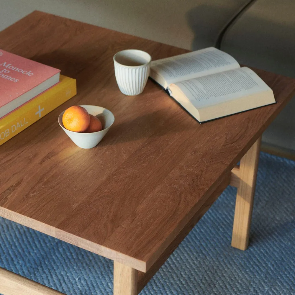 Sofaborde-Jørgen Bækmark D33 - Sofabord - Eg - 80 x 80