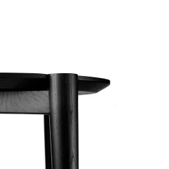Sofaborde-Stine Lundgaard Weigelt D102 Søs - Sofabord - Eg - Jet Black - Ø70