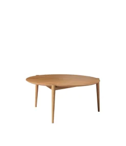 Sofaborde-Stine Lundgaard Weigelt D102 Søs - Sofabord - Eg - Olieret - Ø85