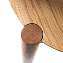 Sofaborde-Stine Lundgaard Weigelt D102 Søs - Sofabord - Eg - Olieret - Ø85