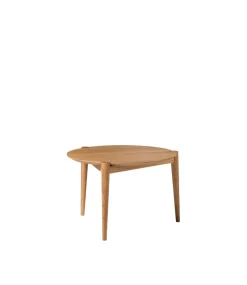 Sofaborde-Stine Lundgaard Weigelt D102 Søs - Sofabord - Eg - Olieret - Ø55