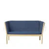 2 Personers Sofa-Erik Ole Jørgensen J148 - 2 pers. sofa - Eg - Dark Blue (36)