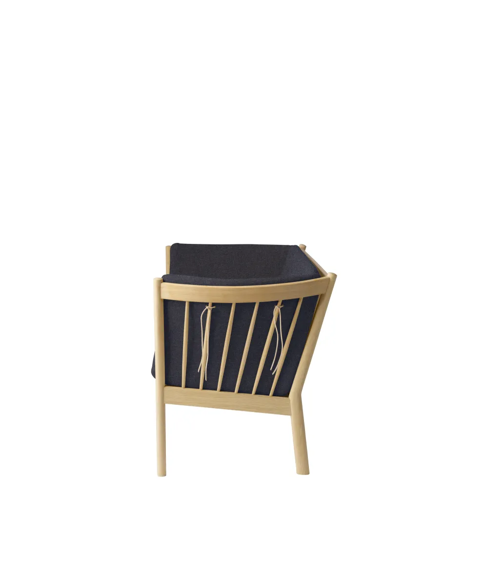 2 Personers Sofa-Erik Ole Jørgensen J148 - 2 pers. sofa - Eg - Dark Grey (28)