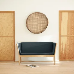 2 Personers Sofa-Erik Ole Jørgensen J148 - 2 pers. sofa - Eg - Dark Grey (28)