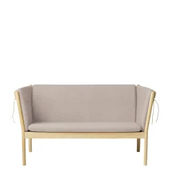 2 Personers Sofa-Erik Ole Jørgensen J148 - 2 pers. sofa - Eg - Light Grey (02)