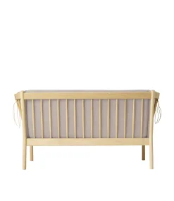 2 Personers Sofa-Erik Ole Jørgensen J148 - 2 pers. sofa - Eg - Light Grey (02)