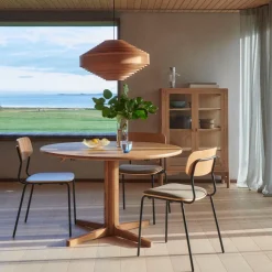 Spisebordsstole-Jakob Thau J182 - Holmen - Stabelstol - Stål - Grain - Taupe