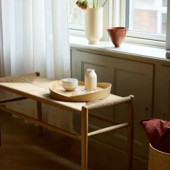 Bænke-Jørgen Bækmark J163 - Klaverbænk - Eg