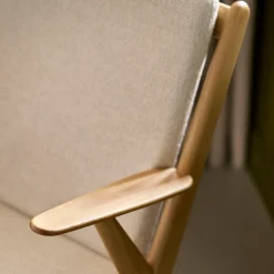 Lænestole-Poul M. Volther J53 - Lænestol - Eg - Beige