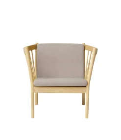Lænestole-Erik Ole Jørgensen J146 - Lænestol - Eg - Beige (61)
