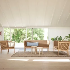 Lænestole-Erik Ole Jørgensen J146 - Lænestol - Eg - Brown (15)