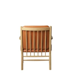 Lænestole-Erik Ole Jørgensen J147 - Lænestol - Eg - Cognac læder