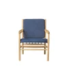 Lænestole-Erik Ole Jørgensen J147 - Lænestol - Eg - Dark Blue (36)