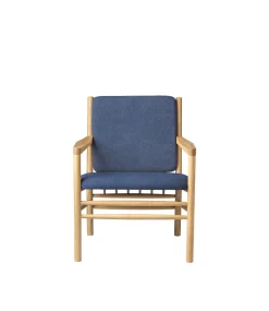 Lænestole-Erik Ole Jørgensen J147 - Lænestol - Eg - Dark Blue (36)