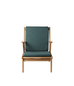 Lænestole-Poul M. Volther J53 - Lænestol - Eg - Green