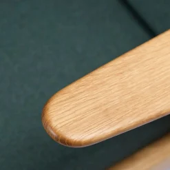 Lænestole-Poul M. Volther J53 - Lænestol - Eg - Green