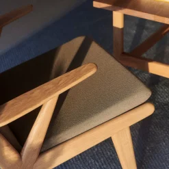 Lænestole-Poul M. Volther J53 - Lænestol - Eg - Taupe