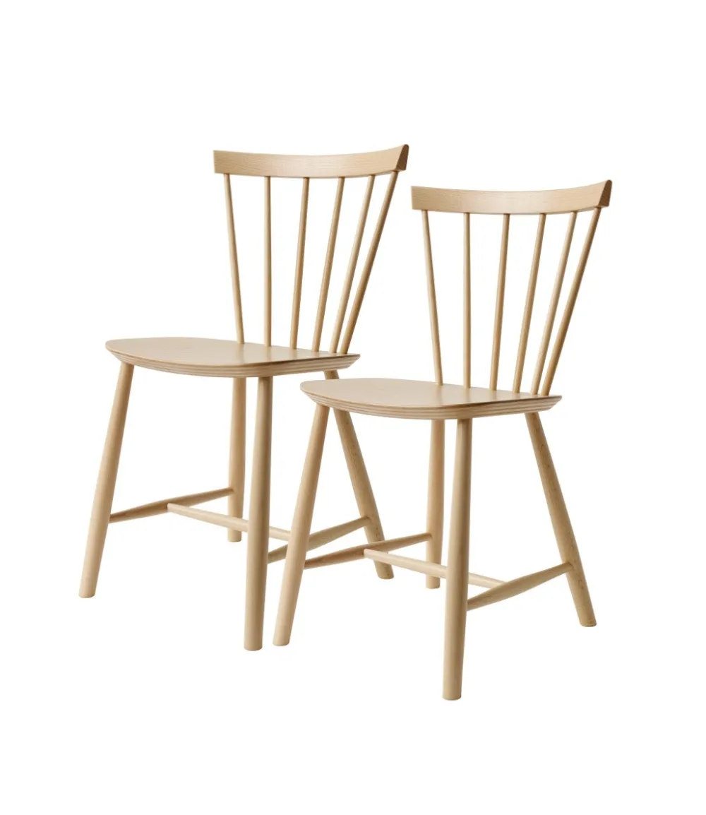 Spisebordsstole-Poul M. Volther J46 - Stol - 2 stk - Bøg