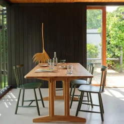 Spisebordsstole-Poul M. Volther J46 - Stol - 2 stk - Bøg - Bottle Green