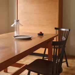 Spisebordsstole-Poul M. Volther J46 - Stol - 2 stk - Bøg - Jet Black