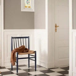 Spisebordsstole-Jørgen Bækmark J80 - Stol - 2 stk - Bøg - Steel Blue