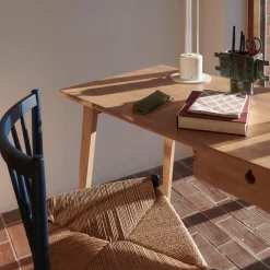 Spisebordsstole-Jørgen Bækmark J80 - Stol - 2 stk - Bøg - Steel Blue