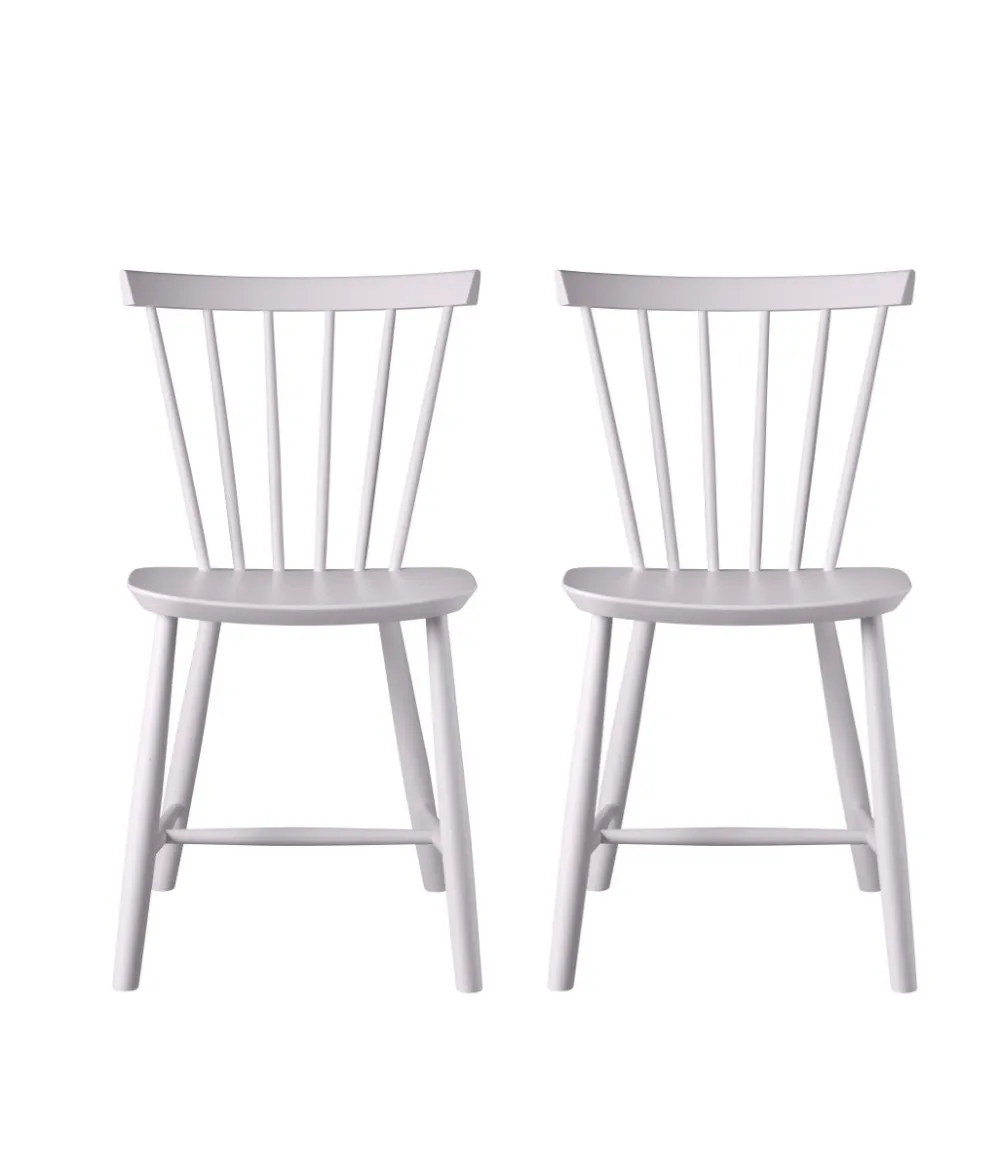 Spisebordsstole-Poul M. Volther J46 - Stol - 2 stk - Bøg - Violet Hair