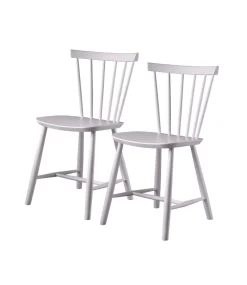 Spisebordsstole-Poul M. Volther J46 - Stol - 2 stk - Bøg - Violet Hair