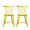 Spisebordsstole-Poul M. Volther J46 - Stol - 2 stk - Bøg - Yellow