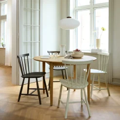 Spisebordsstole-Poul M. Volther J46 - Stol - 2 stk - Eg - Røgfarvet