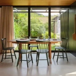 Spisebordsstole-Poul M. Volther J46 - Stol - Bøg - Bottle Green