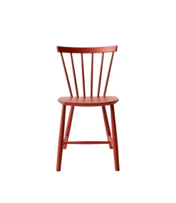 Spisebordsstole-Poul M. Volther J46 - Stol - Bøg - Coral Red