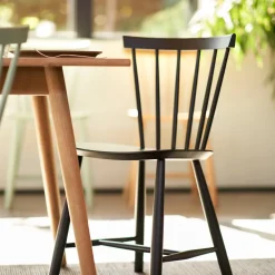 Spisebordsstole-Poul M. Volther J46 - Stol - Bøg - Jet Black