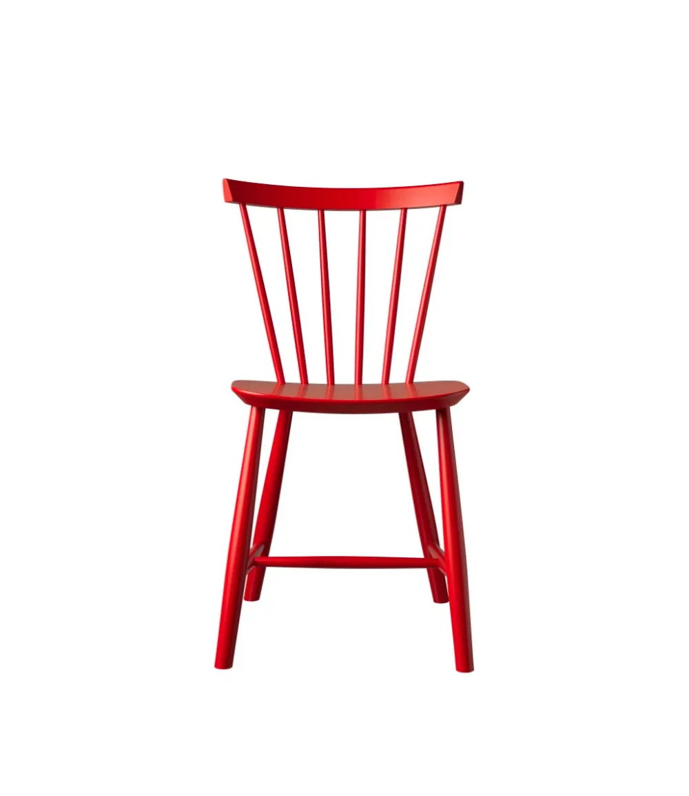 Spisebordsstole-Poul M. Volther J46 - Stol - Bøg - Mailbox Red