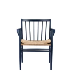 Spisebordsstole-Jørgen Bækmark J81 - Stol - Bøg - Steel Blue