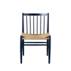 Spisebordsstole-Jørgen Bækmark J80 - Stol - Bøg - Steel Blue