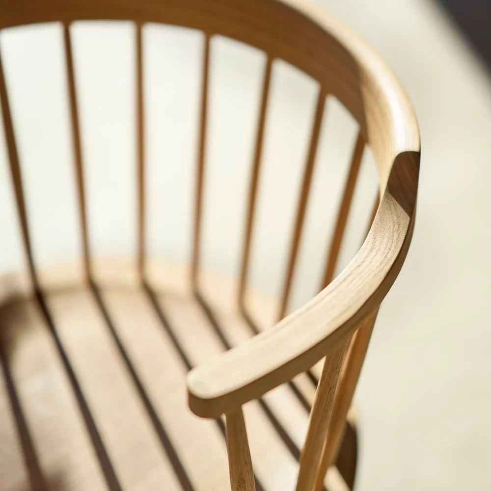 Spisebordsstole-Børge Mogensen J18 - Stol - Eg - Brun