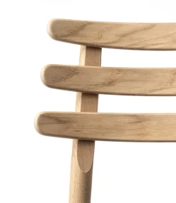 Spisebordsstole-Poul M. Volther J48 - Stol - Eg - Cognac læder