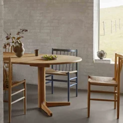 Spisebordsstole-Jørgen Bækmark J80 - Stol - Eg - Olieret