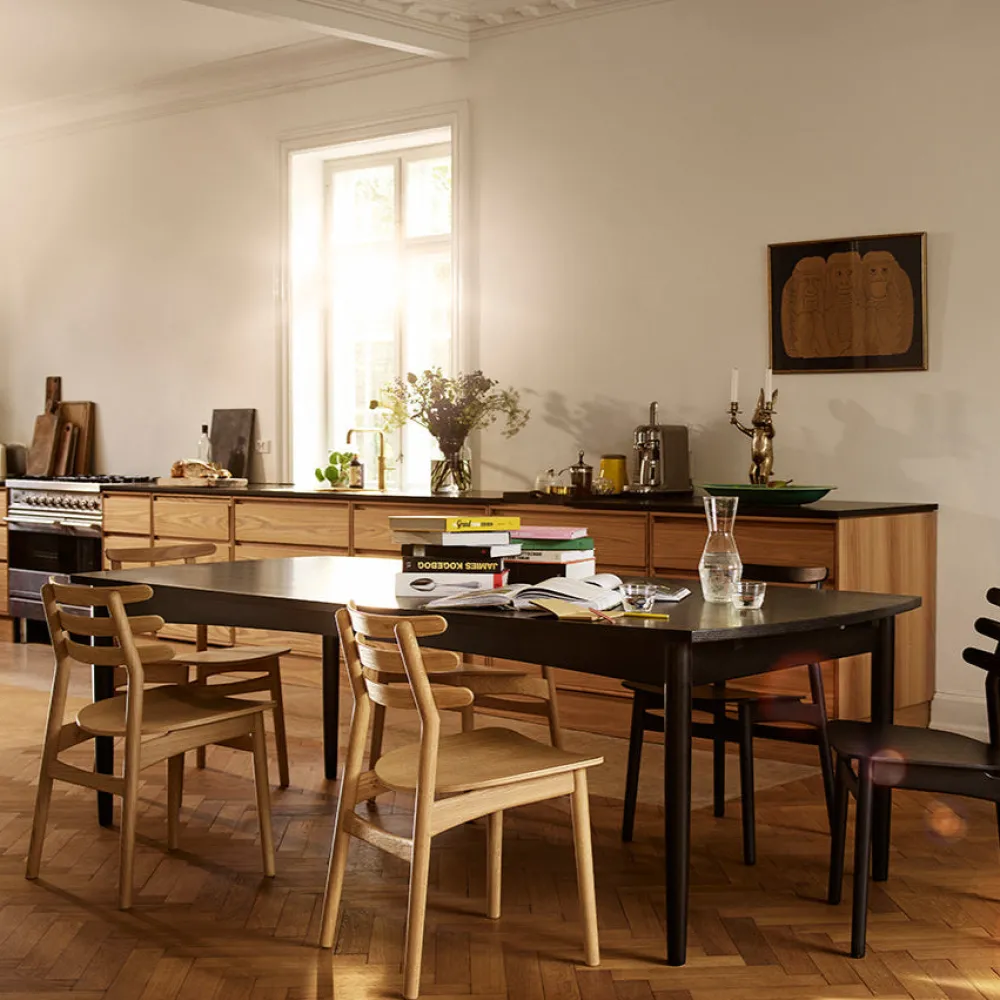 Spisebordsstole-Poul M. Volther J48 - Stol - Eg finér