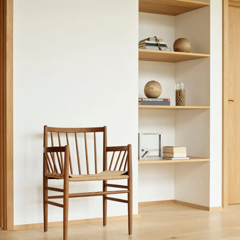 Spisebordsstole-Jørgen Bækmark J81 - Stol - Røget eg